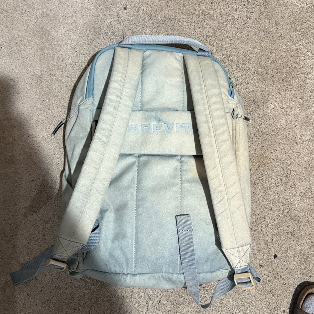 Brevite Denim Backpack - Picture 3 of 5